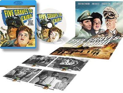 Five Graves to Cairo | 5 Graves to Cairo  Blu-Ray